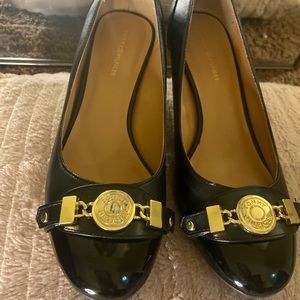 Tommy Hilfiger Black Leather Heels